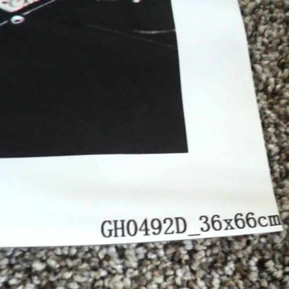 4 Wall Art Panels Guitar, Drum Set, Amp Musical Instruments Prints Not Framed - Picture 5 of 8